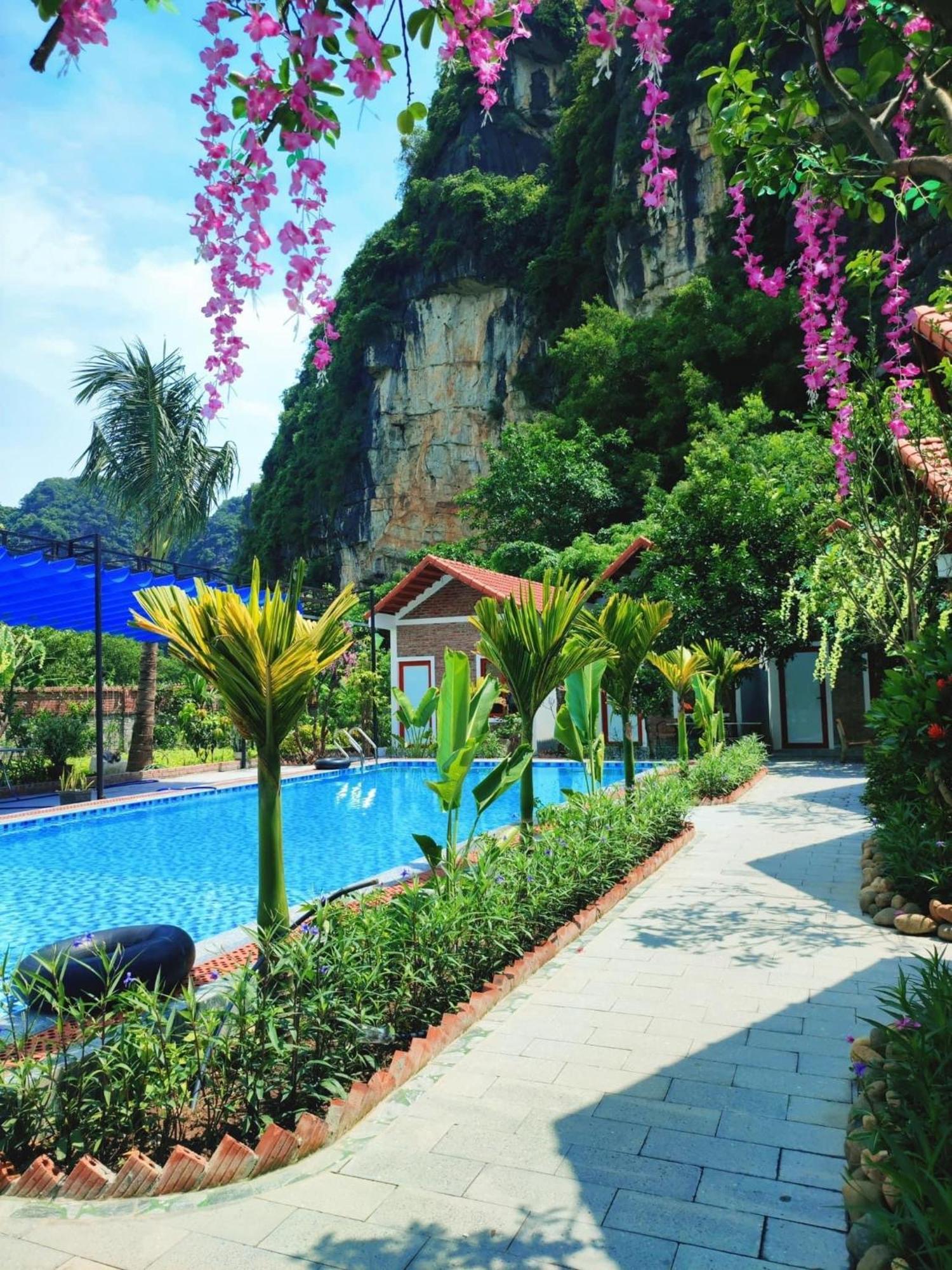 Trang An Natural Mountainside Homestay Ninh Binh Bagian luar foto